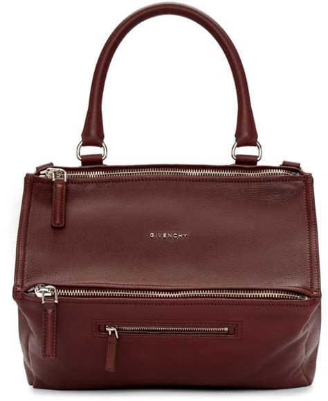 givenchy pandora small oxblood|givenchy pandora medium sale.